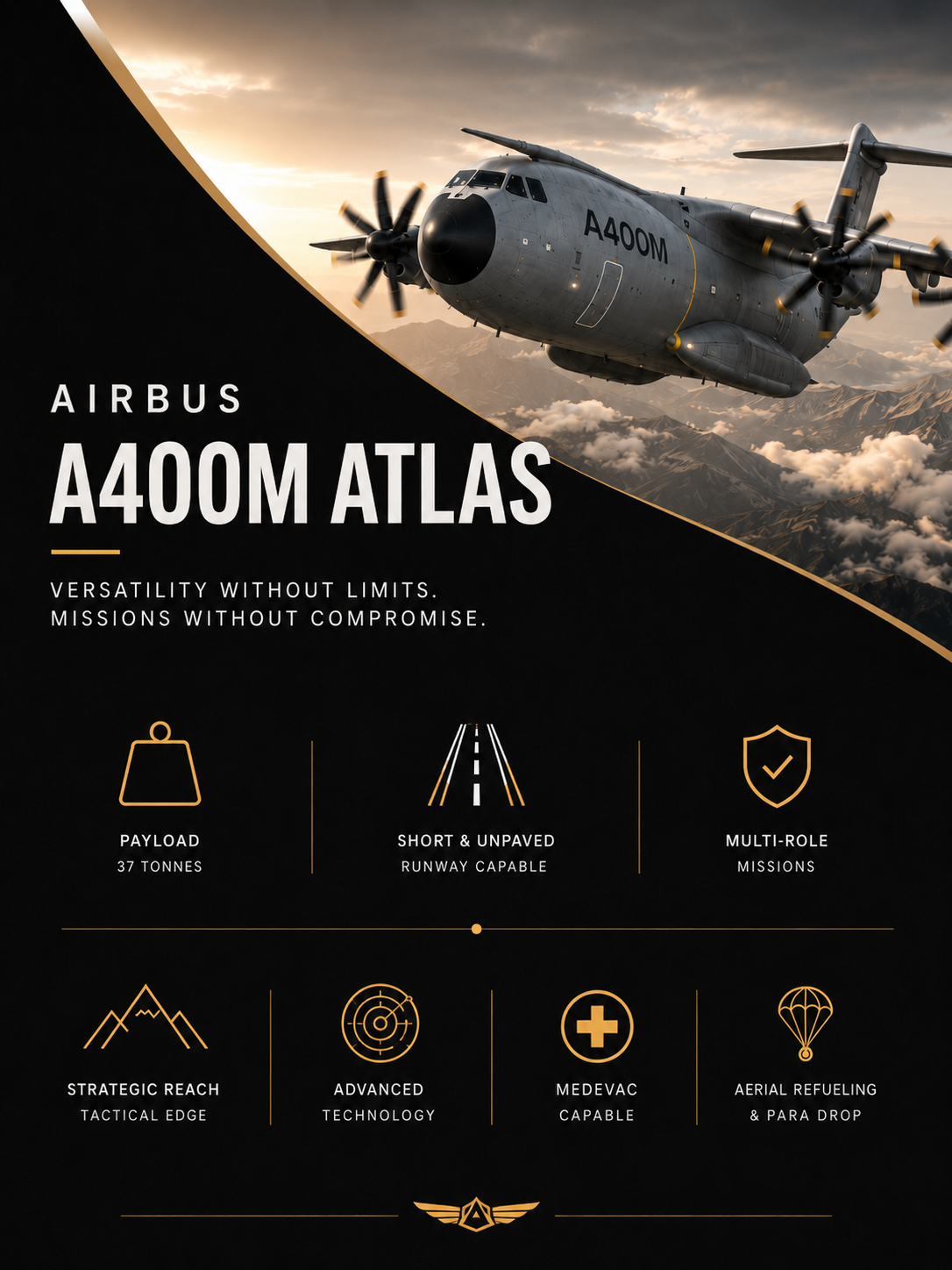 Airbus A400M Atlas - versatility without limits