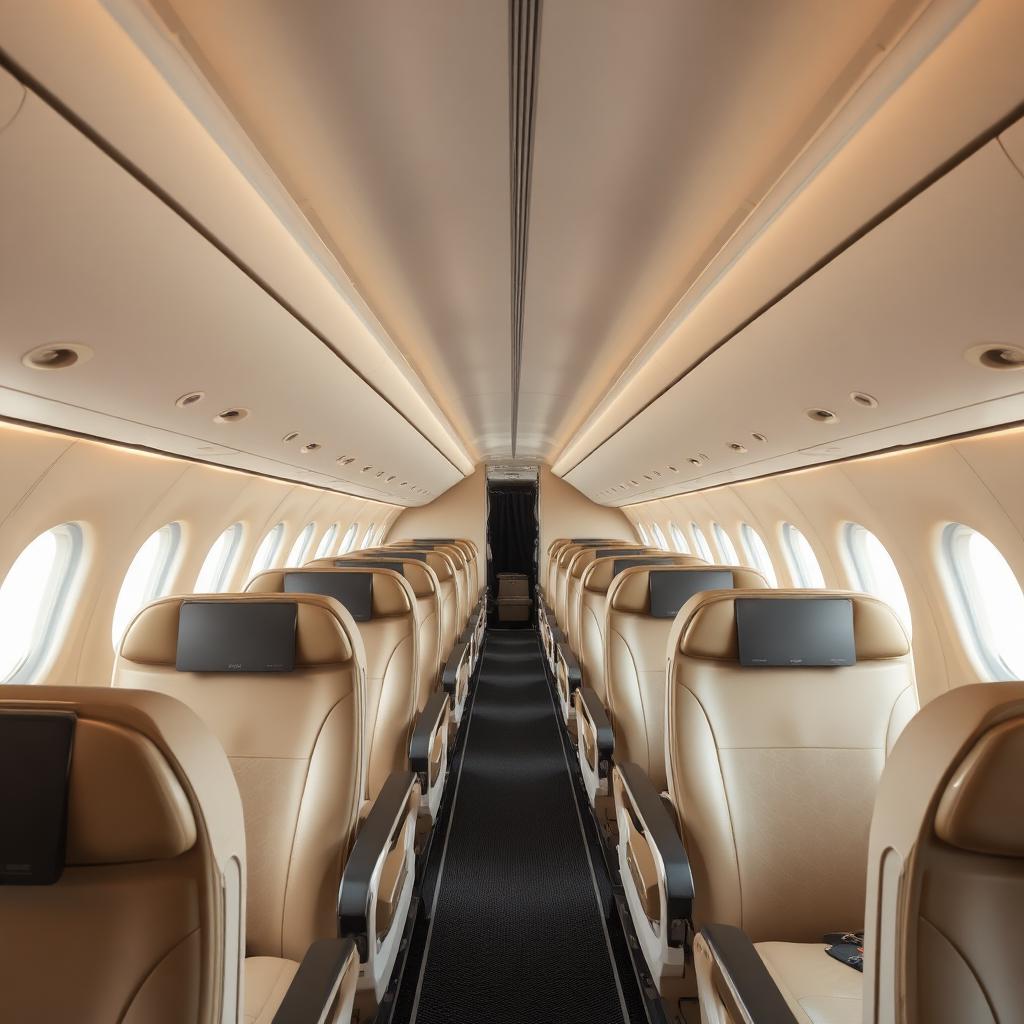 Boeing 777 cabin interior