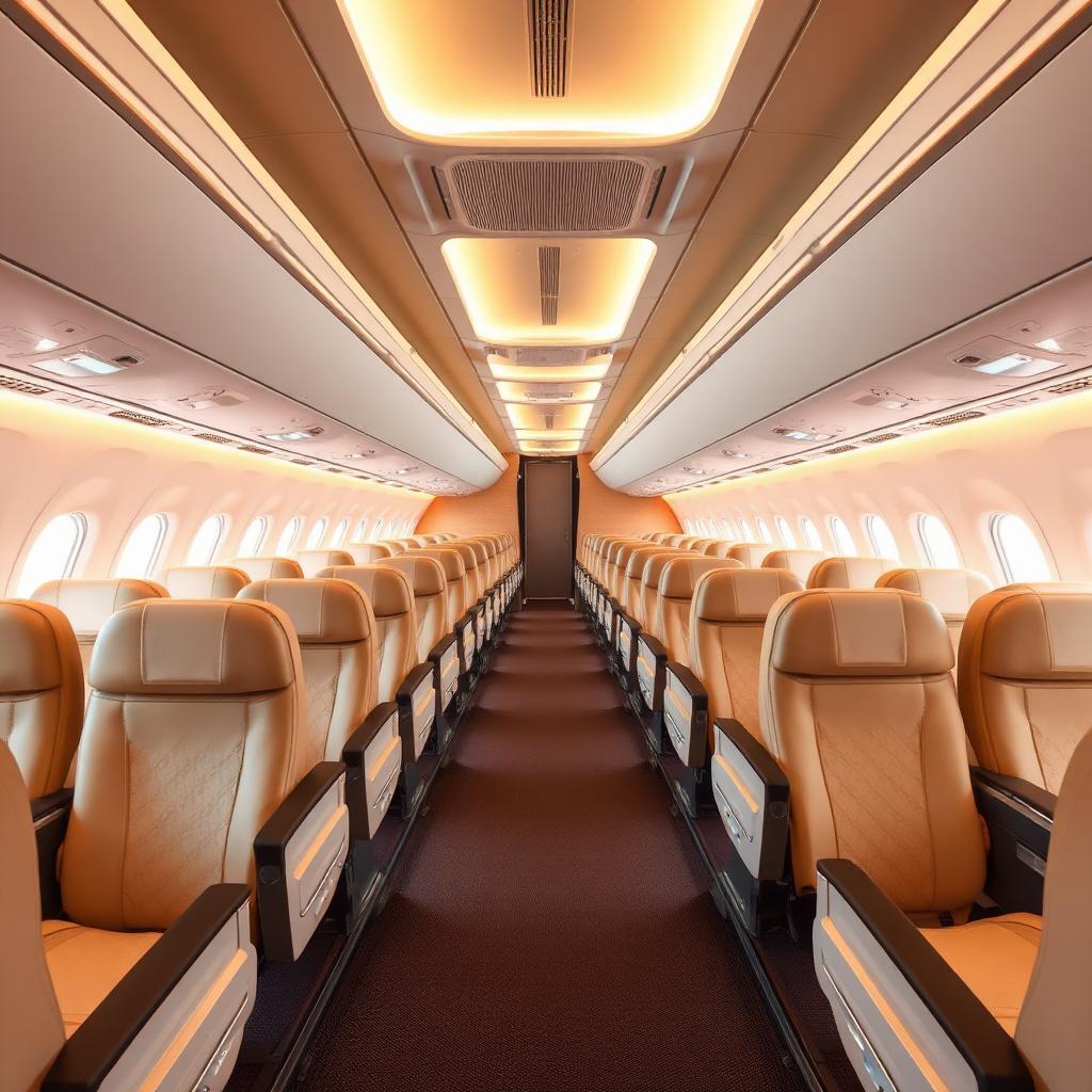 Airbus A380 cabin interior